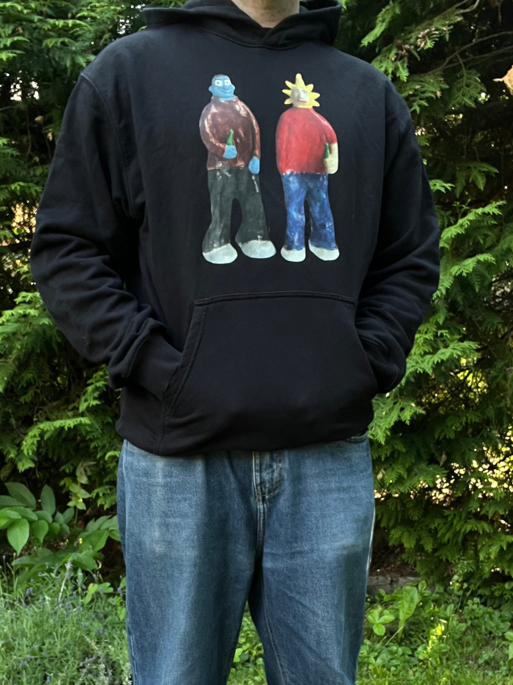 Bluza z kapturem Słońce w Lipcu x Ubershtock