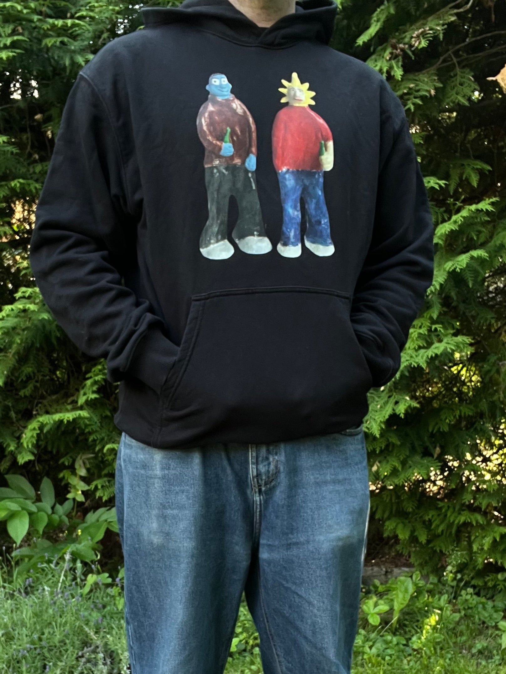 Bluza z kapturem Słońce w Lipcu x Ubershtock