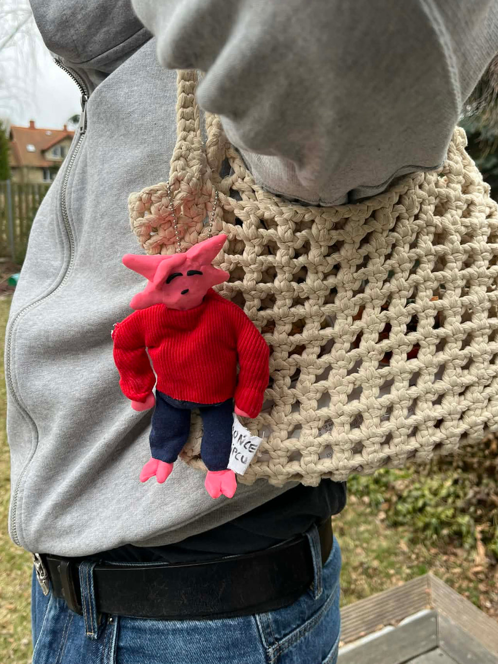 Pluszowy wisiorek - Zapylacz Kwiatów Marek